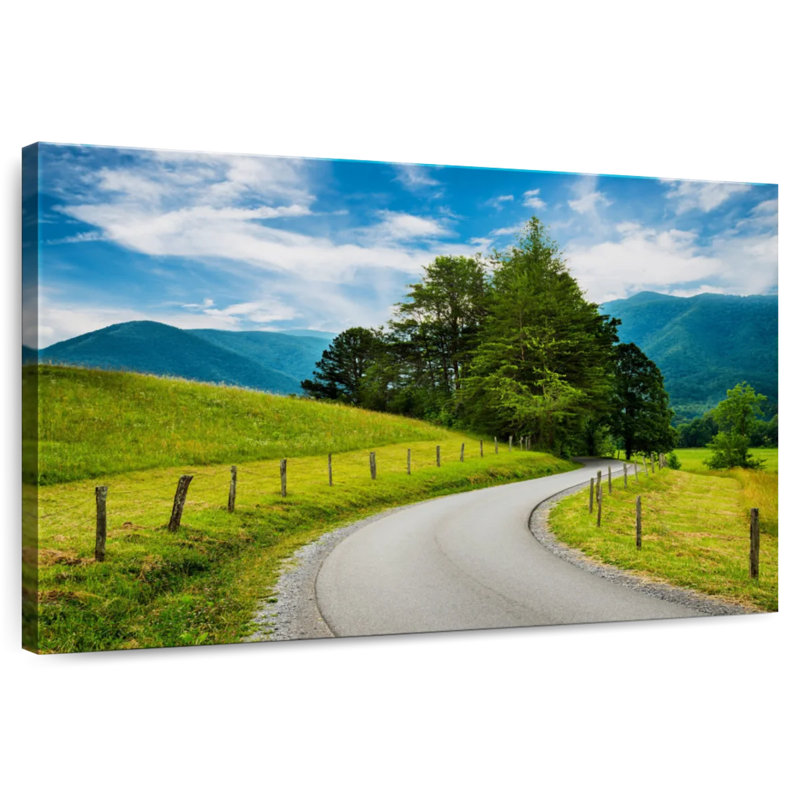 Mehar Cades Cove Open Road, 26" H x 39" W