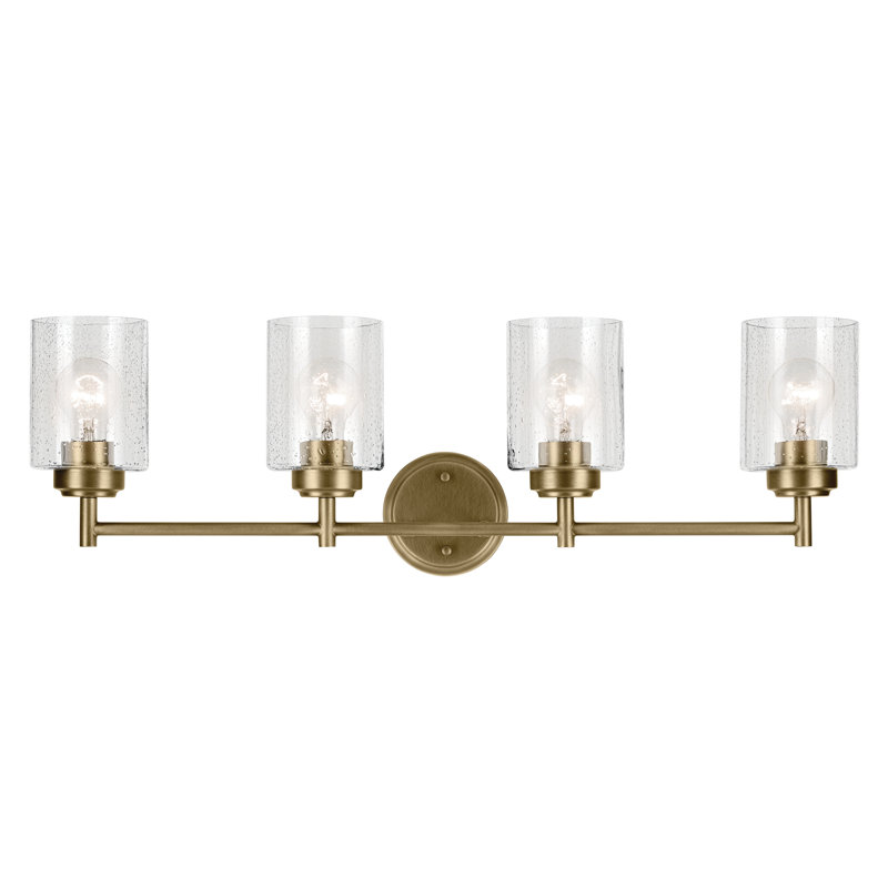 Winslow 4-Light Contemporary Vanity Light, Bronze