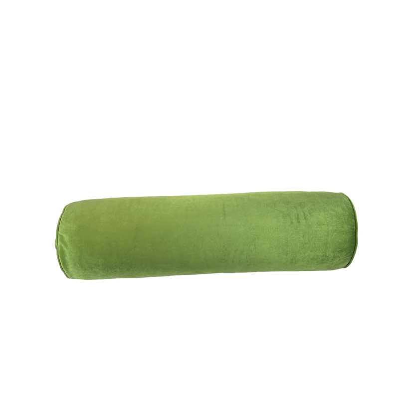 Velvet Reversible Pillow Cover, 6"H x 18"W, Green