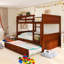 Lit superposé double avec lit gigogne simple-883711328