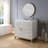 Charice 38'' Single Bathroom Vanity with Marble Top