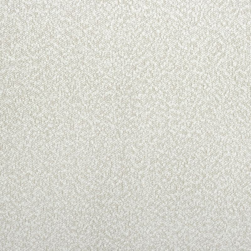 Grand lit moderne blanc Boucle - plateforme rembourrée à structure solide