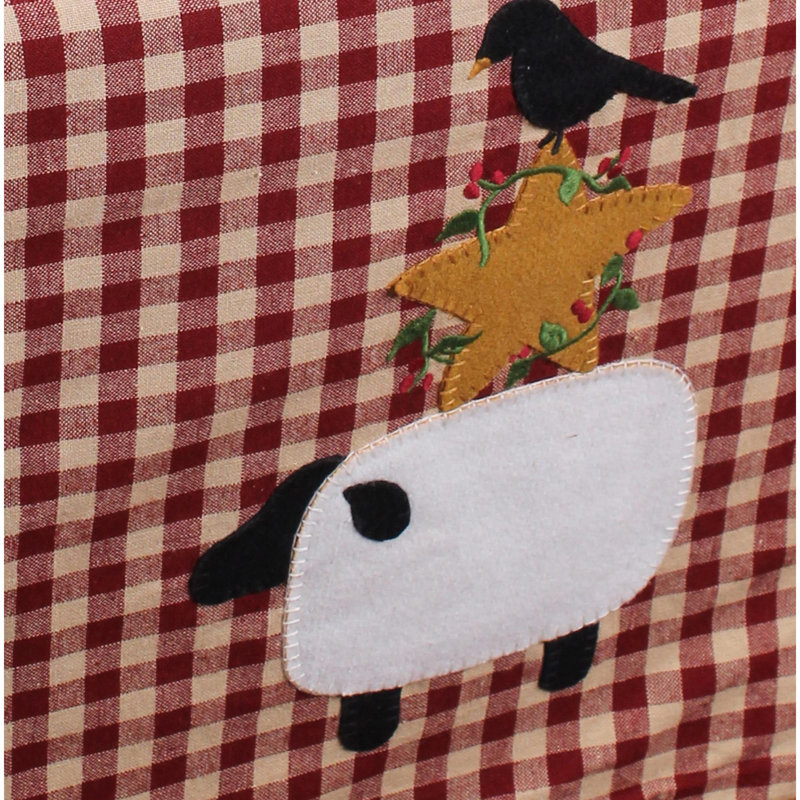 Darda Runner Everyday Cotton Applique Table Runnner