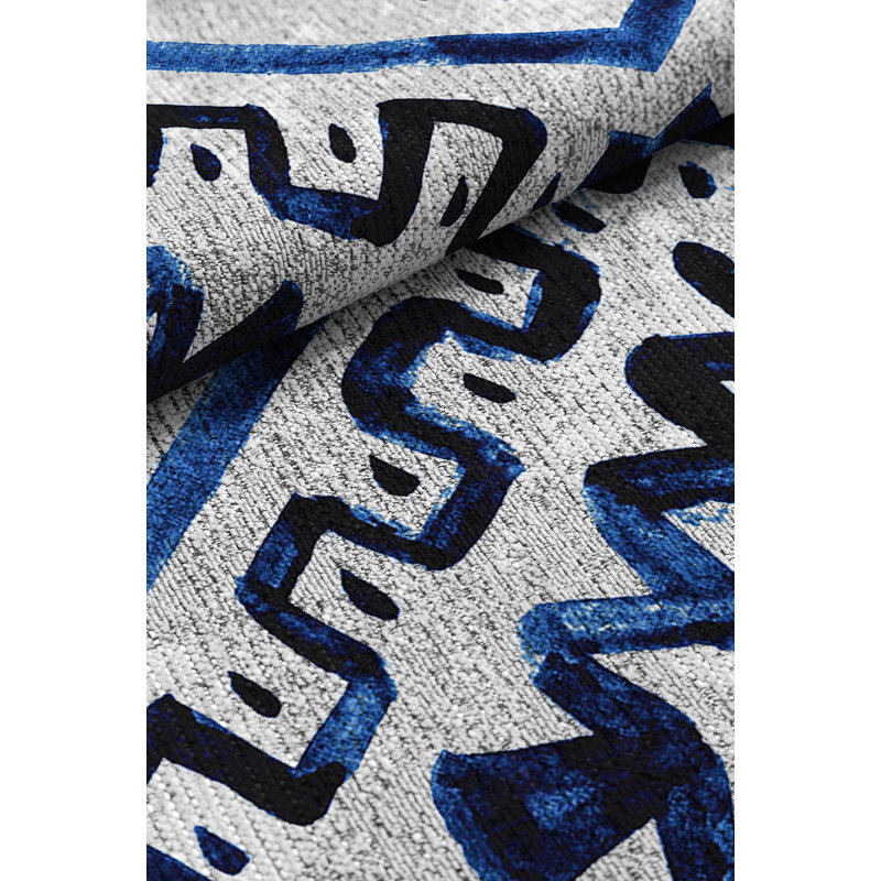 Alcantara Geometric Area Rug, Rectangle 160 x 230cm