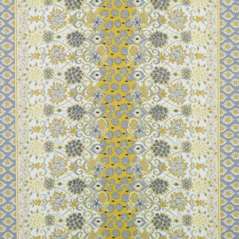 Duralee Rocat Fabric, Yellow