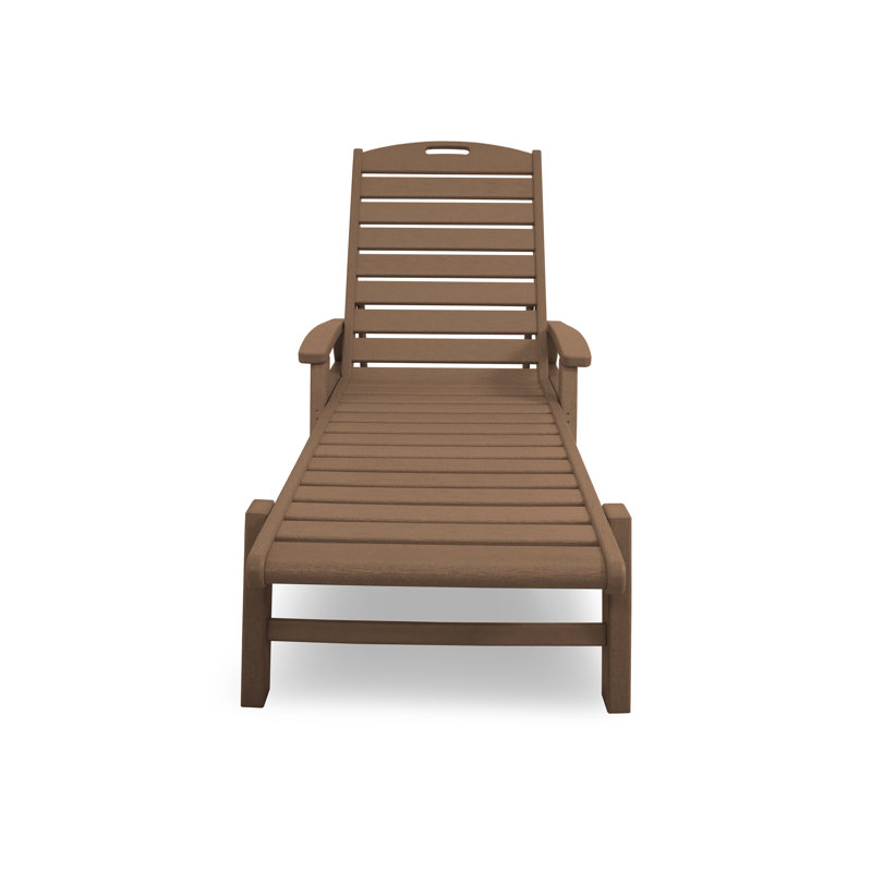 Chaise longue POLYWOOD Yacht Club avec accoudoirs - empilable, Cabane dans les arbres