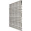 Panneau mural décoratif 3D empilé EnduraWall empilé l 19 5/8 po x H 19 5/8 po, brume rustique métallique universelle (couvre 2,67 pieds carrés)-123529806