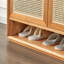 Armoire de rangement simple à chaussures en rotin-179638340-177276151