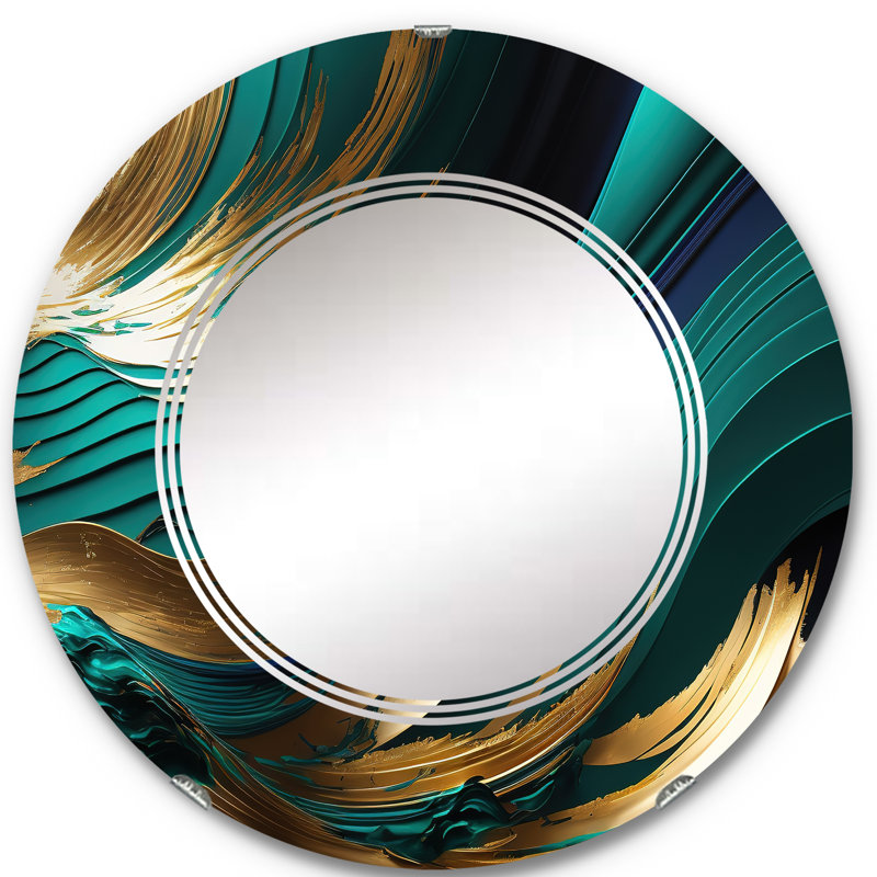 Miroir mural Quimora, 24 po x 24 po
