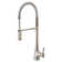 Sinema Pre-Rinse High Arc Spring Pull Down Single Handle Kitchen Faucet