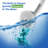 Oshang Disposable Toilet Brush, Toilet Bowl Cleaner, 14 Refills for Bathroom Maintenance