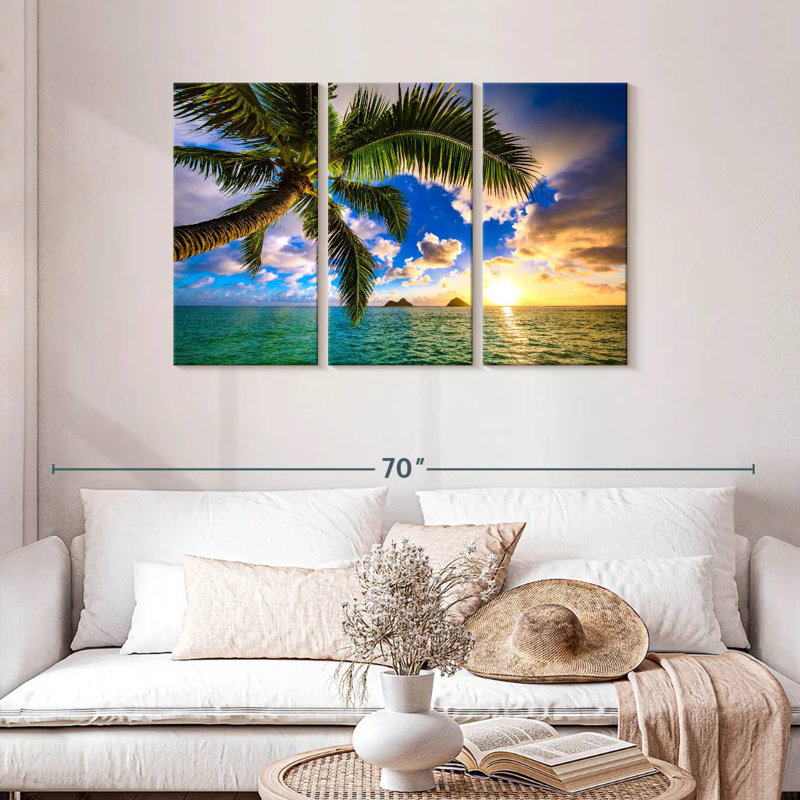 Gillard Lanikai Beach Sunrise, H 28 po x l 45 po