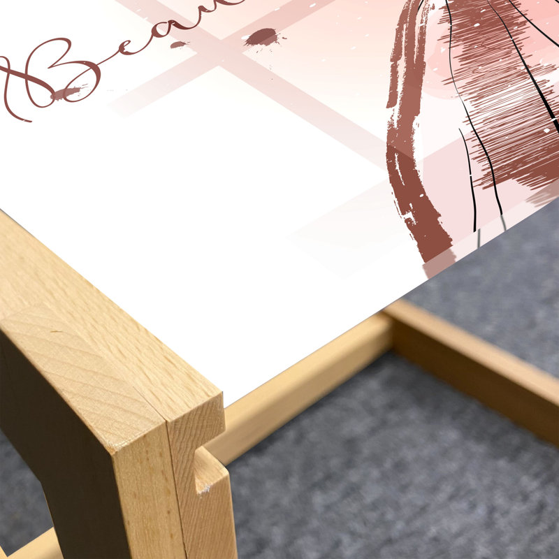 Irshaad Sled Coffee Table, 90cm H x 62cm W x 40cm D
