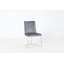 Velvet Upholstered Cantilever Chair in Mink-67099396