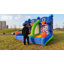 GR8FUN, panier de basketball gonflable 13 x 10 x 10 pi, jeu de basketball gonflable avec 4 balles et 2 cerceaux
