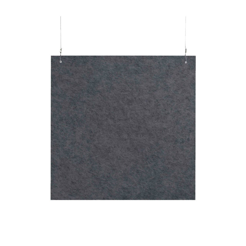 Baffles suspendus Soundsorb, Gris foncé, H 24 po x L 24 po