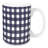 Navy Buffalo Check Mug - Set Of 2