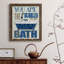 «Bubble Bath», art textuel sur toile-1581097763-1581097756