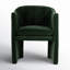 Fauteuil en velours Kidman-525737405