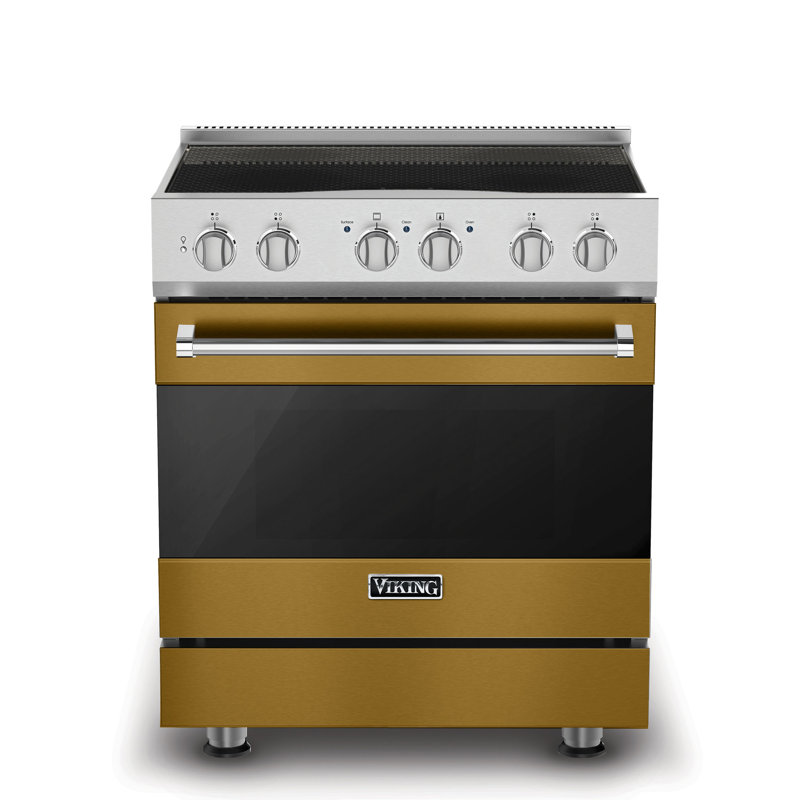 30" Induction Range, Golden Hour