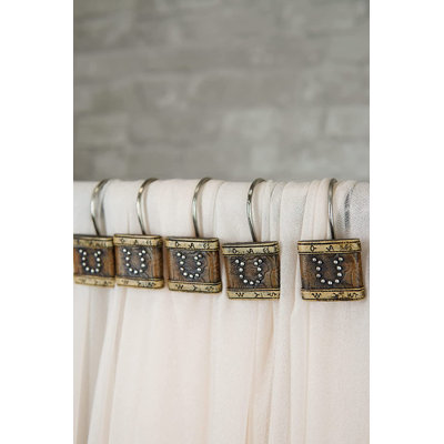 Crochets de rideau de douche