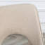 Asfand Thetis - Boucle Dining Chair - Teddy Chairs in Cream