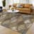 Machine Washable Indoor/Outdoor Chantille ACN2863 Americana Rug-969044393-969044404