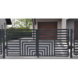 Black Metal Gate