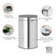 Brabantia Touch Bin New Recycle 40L-126119676