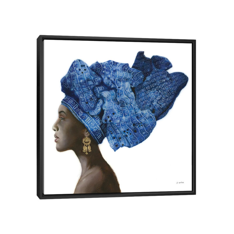 «Pure Style» par James Wiens - impression sur toile tendue, H 18 po x l 18 po x P 1,5 po, Toile avec cadre noir