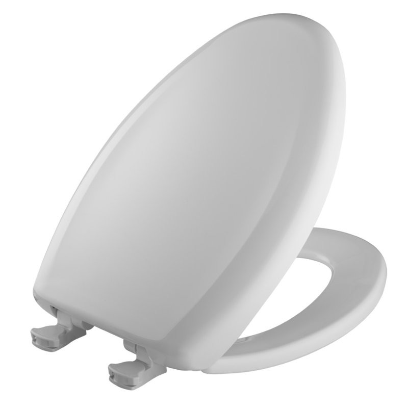 Elongated Toilet Seat and Lid, Euro White