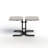 Extendable Metal Base Dining Table