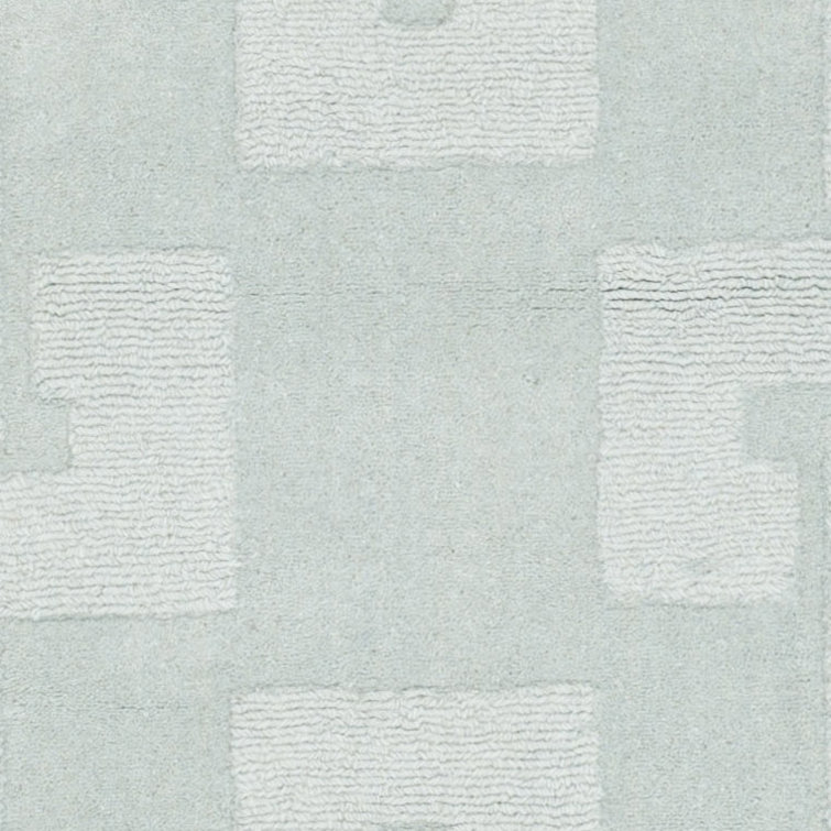 Martha Stewart Hand Tufted Wool Pile Geometric Rug