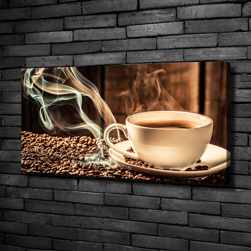 Aromatic Coffee - Wrapped Canvas Print