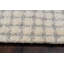 Tapis gris en laine tissé à la main Amauche-589449878
