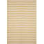 Striped Area Rug in Beige