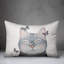 Coussin intérieur / extérieur Chat avec papillons-99717197-99717097