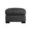 Bernhardt Germain Leather Ottoman