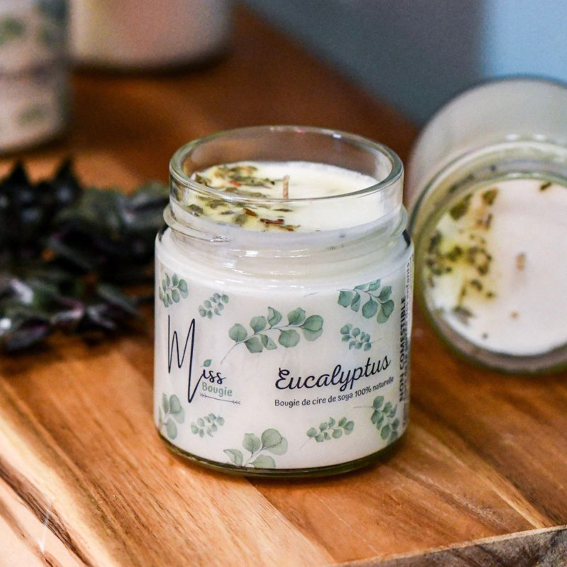 Miss Bougie - Bougie de soja Eucalyptus 
