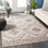 Tapis brun clair / noir Hiller