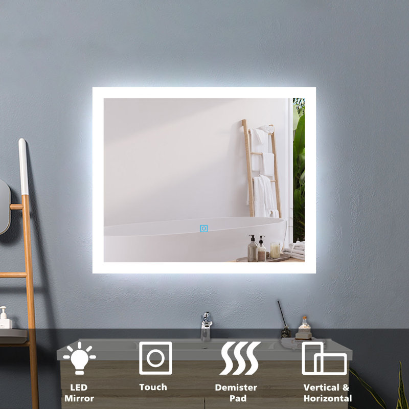 Alberic Rectangle Mirror, 50cm x 60cm