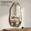 Miroir mural moderne pour salle de bain-138919730-138919729