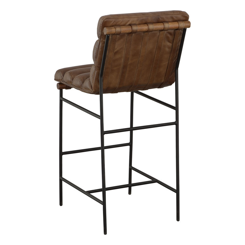Luca Stool, Black, Bar Stool (30" Seat Height)