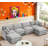 Modular Sectional Sofa U Shaped Couch Set-121425035