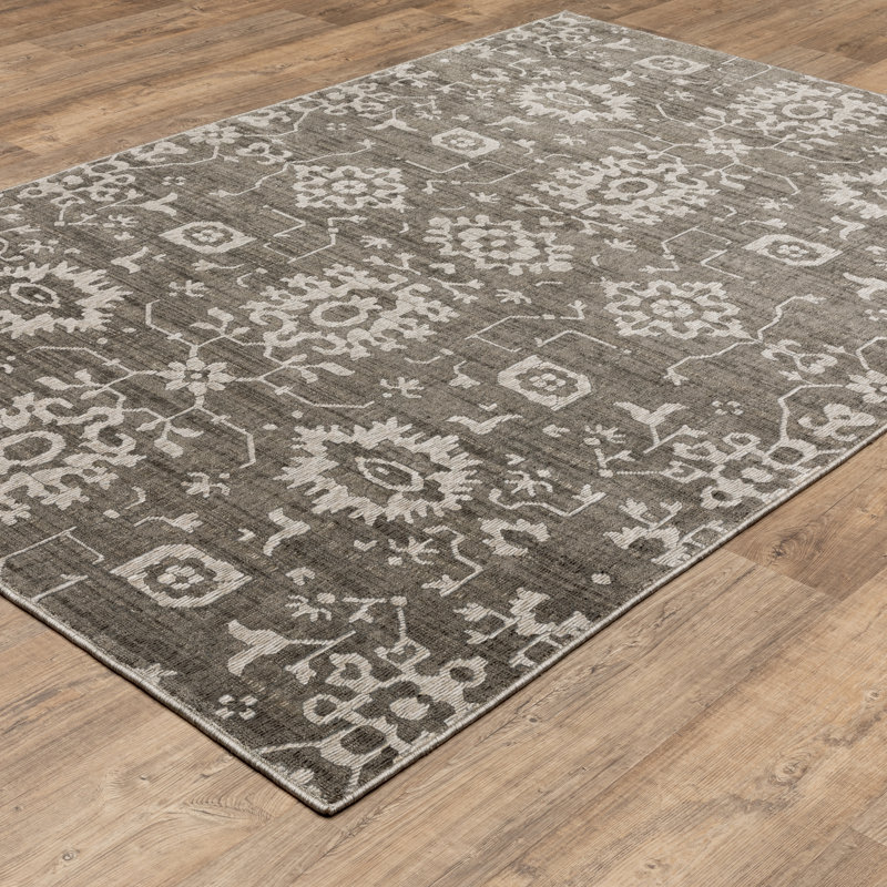 Reffett Oriental Indoor Rug, Rectangle 9'10" x 12'10"