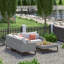 Sameko Outdoor 4 - Piece Conversation Set-1167826216-1130672792