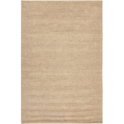 Tapis beige tissé à la main Wanita