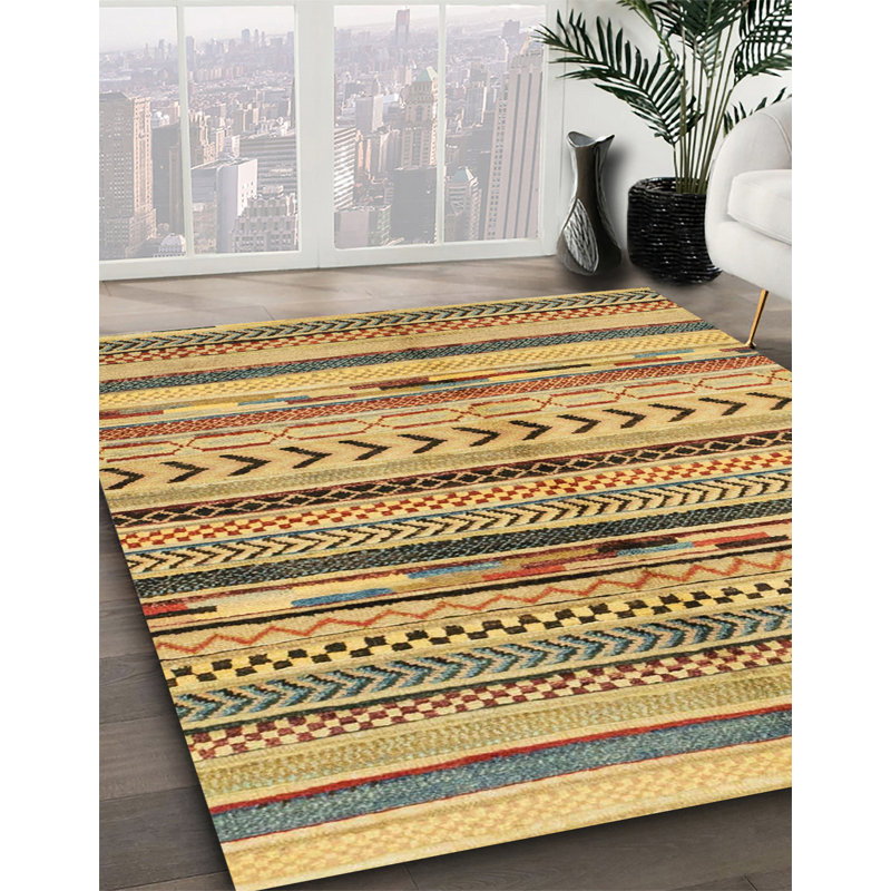Abstract Indoor Rug, Rectangle 7' x 10'