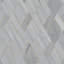 Carrelage mural en marbre poli et laiton 11,81 po x 14,96 po Mehko-61537916