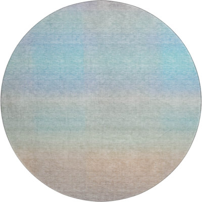 Premium Machine Washable Lubbers AMF1735 Squares Rug